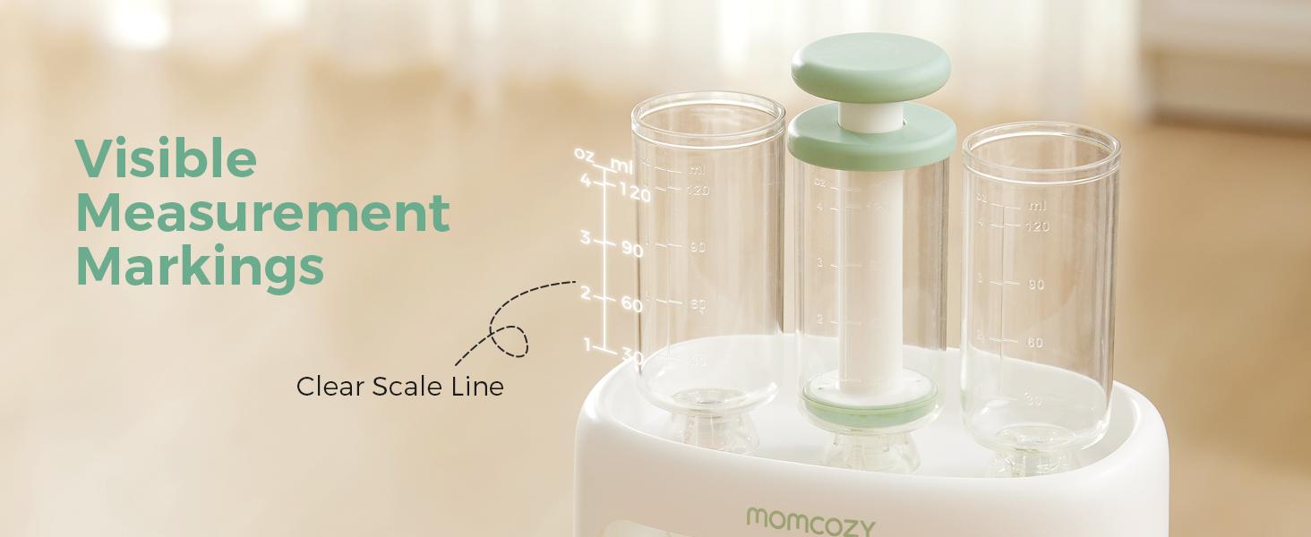 Momcozy Baby Food Maker for Puree Food Storage, Precise Capacity Squeeze Station, No Food Splashing,Baby Essentials, with 5pcs Reusable Storage Bags Momcozy Baby Food Maker for Puree Food Storage, Precise Capacity Squeeze Station, No Food Splashing,Baby Essentials, with 5pcs Reusable Storage Bags