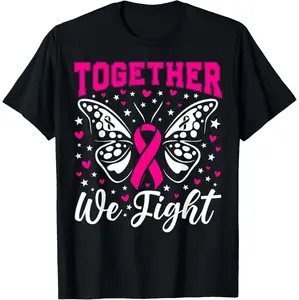 Fight Breast Cancer Together With Our Awareness T-Shirt
