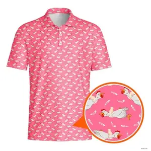 Choking The Chicken Polo Shirt 3D Over Print All For Men's