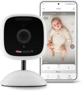 Masimo Stork Baby Video Monitoring System Monitor 2K HD Camera Two-Way Audio