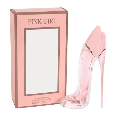 Pink Girl Mini Bottle Perfume for Women, 35ml 1.2floz. Eau de Parfum