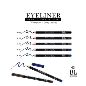 BEL London Waterproof Eyeliner Pencil – 5 Creamy Shades, Long-Lasting, Highly Pigmented, and Dermatologically Tested