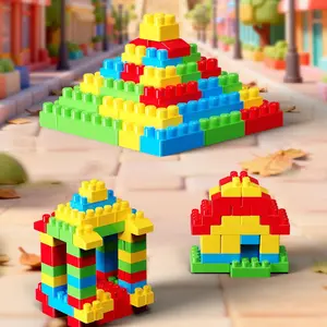 104/208/312 PCS Mini Animal Dinosaur building block set,DIY Creative Colorful construction bricks toy,fidget,Pets recognition,Scale Supercar puzzle kit,Fine Dog Bear Cats Assembly,girl Gifts,Unisex Birthdays,Easter,Christmas,Valentine's Day Flower Decor