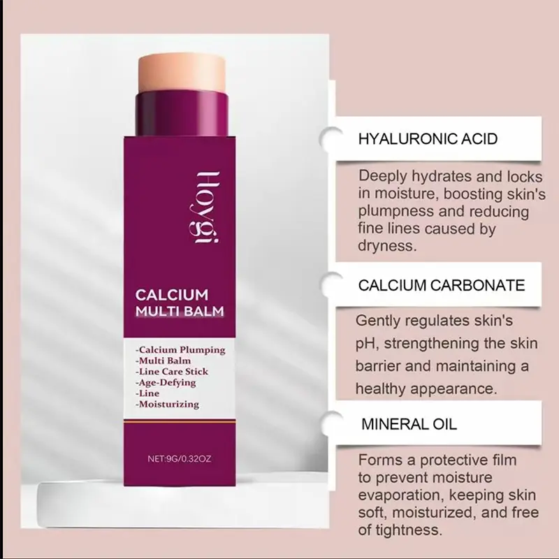 Buy 1 Get 1 Free Multi-Function Calcium Intense Volume Balm - Face Care Moisturizer, Face Tightening Cream, Firming Cream for Anti-Aging, All Skin Types, Daily Care
