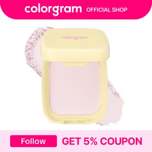 Colorgram Sebum Blur Pact Powder | lightweight pressed powder for poreless, oil-free skin | K-Beauty Makeup