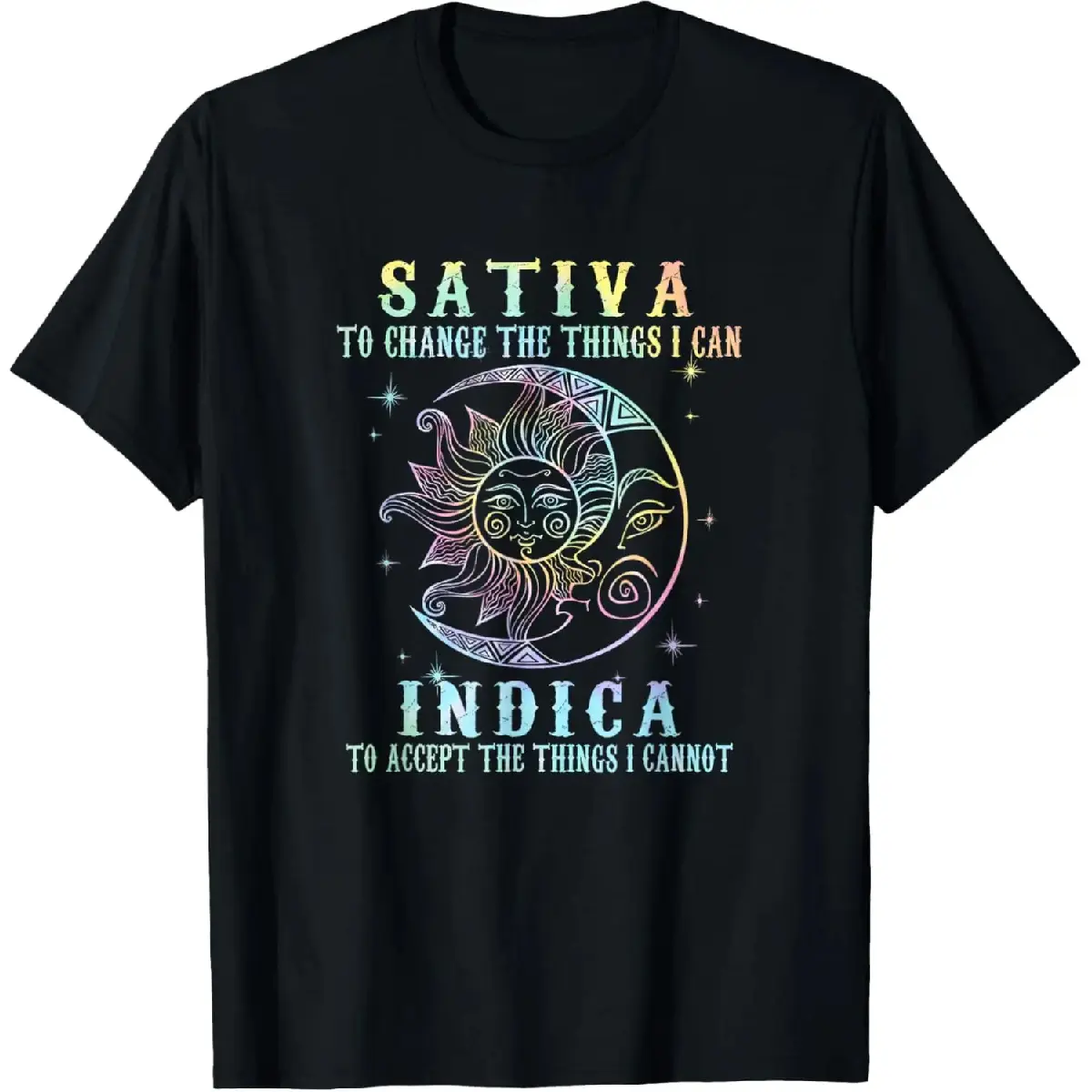 Classic Short-Sleeve Cotton Sativa-Indica Cannabis Top - Soft Fabric T-Shirt for Sports & Outdoor Activities, Shortsleeve, Tshirt