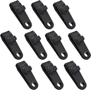 10PCS snap fasteners, heavy-duty locking clips, pool cover snap fasteners, tent fixers, suitable for sunshades, outdoor camping, RV roof tops, car covers, swimming pool covers