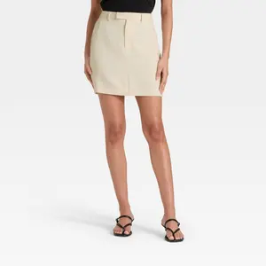 Women's Tailored Mini A-Line Skirt - A New Day