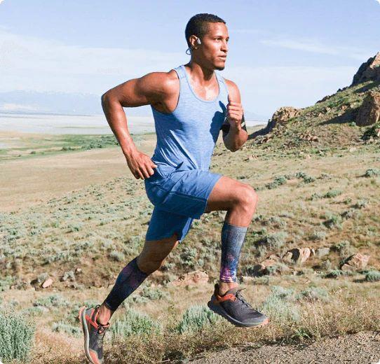 SHOKZ OpenRun Mini (AfterShokz Aeropex Mini) -Bone Conduction Open-Ear Bluetooth Sport Headphones - Waterproof Wireless Earphones for Workouts and Running - Built-in Mic