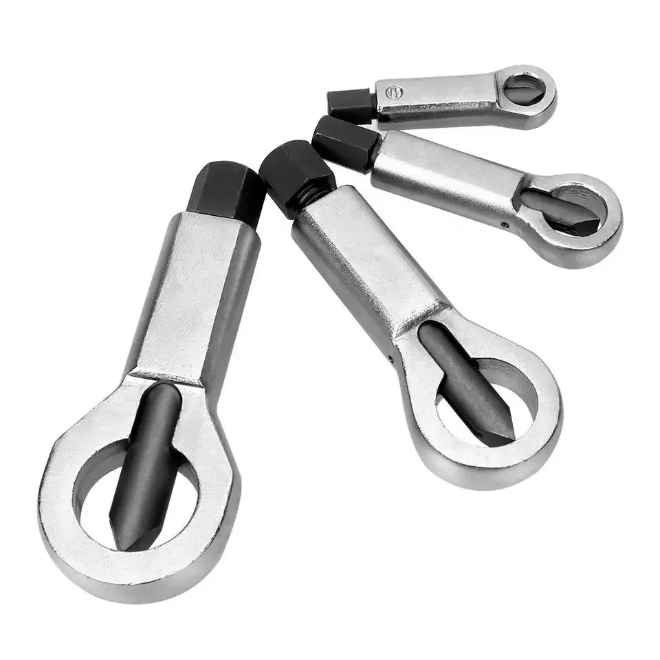 Nut Splitter Tool, Heavy Duty Manual Nut Cracker and Remover, Rusty Nut Breaker for Removing Damaged or Seized Nuts, Summervibes toolupgrade Tool