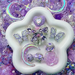 Acrylic Beads Mix 16mm for DIY Projects Bracelets Phone Charms Necklaces Beadable Pens Anklets Hair Beads Bag Chains Earrings Rings Hair Ropes Handmade Gifts Beaded Jewelry