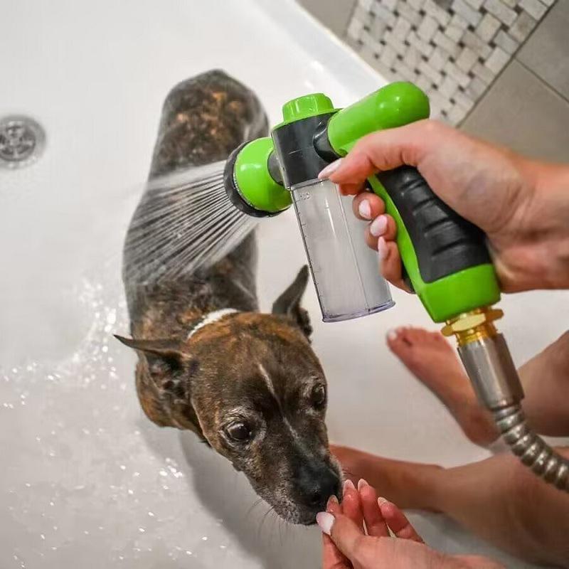 Multifunctional Pet Shower Kit, 5 Counts/ set Adjustable High Pressure Cleaner Nozzle, Pet Bathing Accessories, Fur Saver Nozzle, Deshedding Nozzle, Suitable for Pets, Home and Outdoor Use Nourishing Pet Multifunctional Silicone Grooming Gloves dog Multifunctional Pet Shower Kit, 5 Counts/ set Adjustable High Pressure Cleaner Nozzle, Pet Bathing Accessories, Fur Saver Nozzle, Deshedding Nozzle, Suitable for Pets, Home and Outdoor Use Nourishing Pet Multifunctional Silicone Grooming Gloves dog