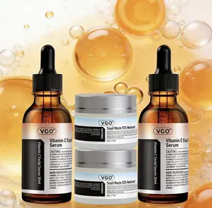 VGO Snail Mucin 92% Gel Cream with Vitamin C Serum for Daily Use