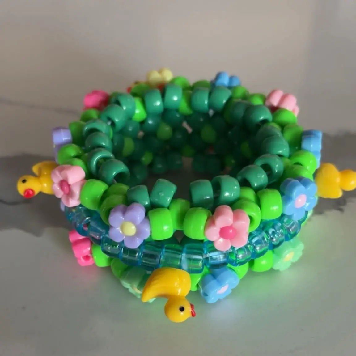 Ducks in Flower Bed Rotator Cuff