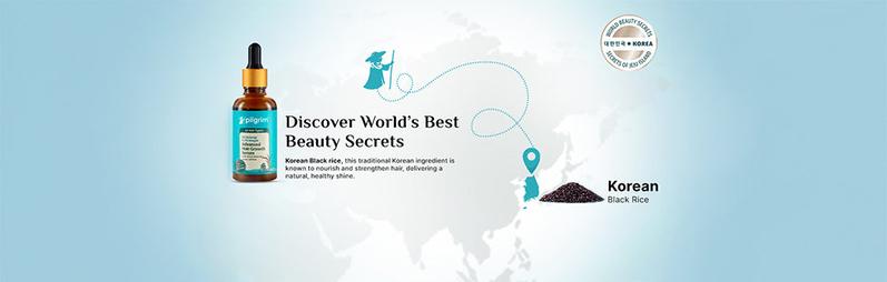 Pilgrim Advanced Hair Growth Serum with 3% Redensyl 4% Anagain & Korean Black Rice for Thicker Stronger Hair Clinical Study Proven