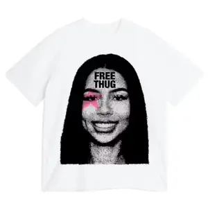 Women T-Shirt Mariah The Scientist Free Thug Rapper Star Fashion Cotton Tee Shirt Short Sleeve T Shirts Round Collar Clothes