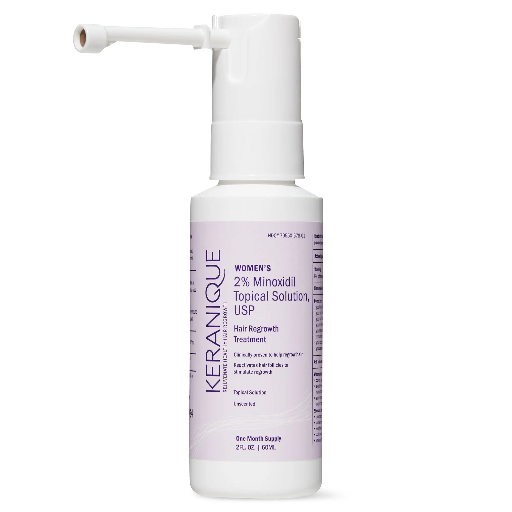 Hair Regrowth Treatment with Targeted Precision Sprayer