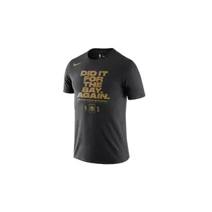 NBA GS WARRIORS "DID IT FOR THE BAY AGAIN" T-SHIRT "Grey" 561416 00A