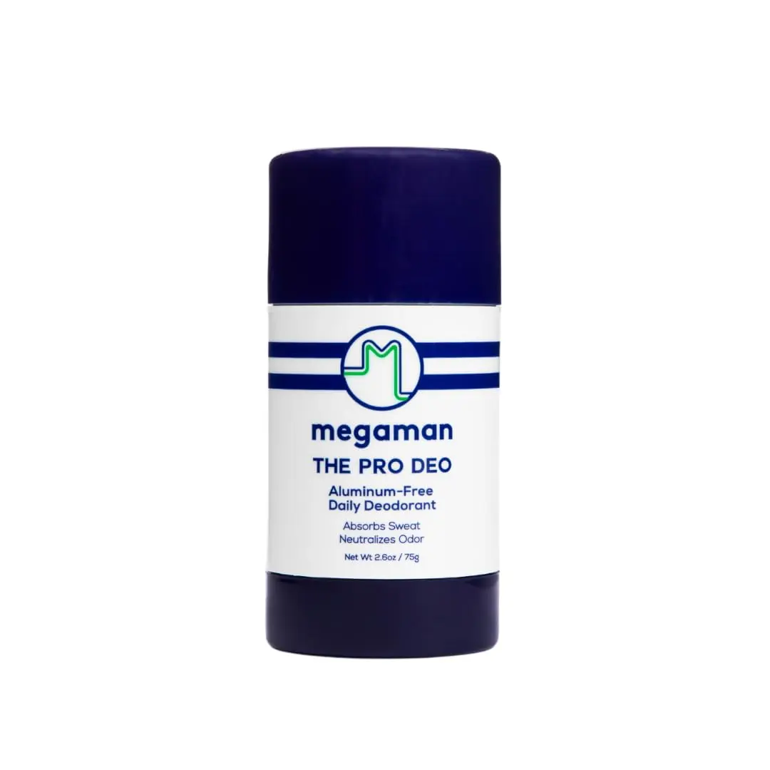 Megaman Pro Deo | Aluminum-Free Deodorant | Long-lasting Citrus Woods Scent | 2.6 oz Megaman Pro Deo | Aluminum-Free Deodorant | Long-lasting Citrus Woods Scent | 2.6 oz