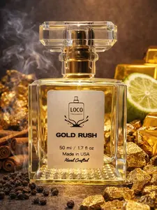 Gold Rush | Unisex | citrus, sweet gourmand, spicy, warm amber | Extrait Style Perfume