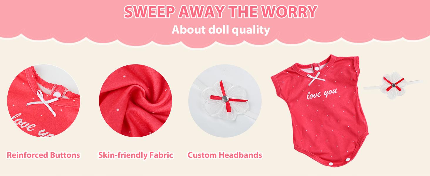 [WOOROY] Reborn Baby Doll - Excellent Gift for Birthday Christmas Gift and New Year, 18 In Lifelike Newborn Baby Girl, Real Baby with Soft Cloth Body Doll for Kids Age 3+