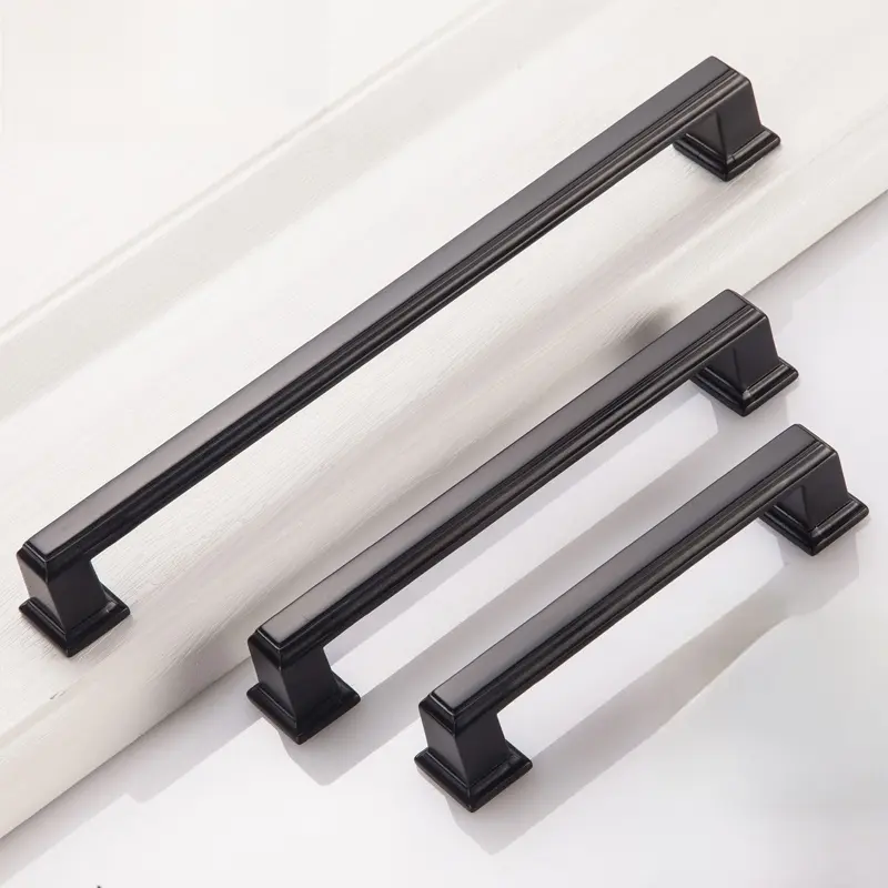 10-Pack Kitchen Cabinet Handles, Matte 145mm Hole Center, Durable Drawer Hardware, Door Hardware, Elegant Dresser Pulls, Easy Installation