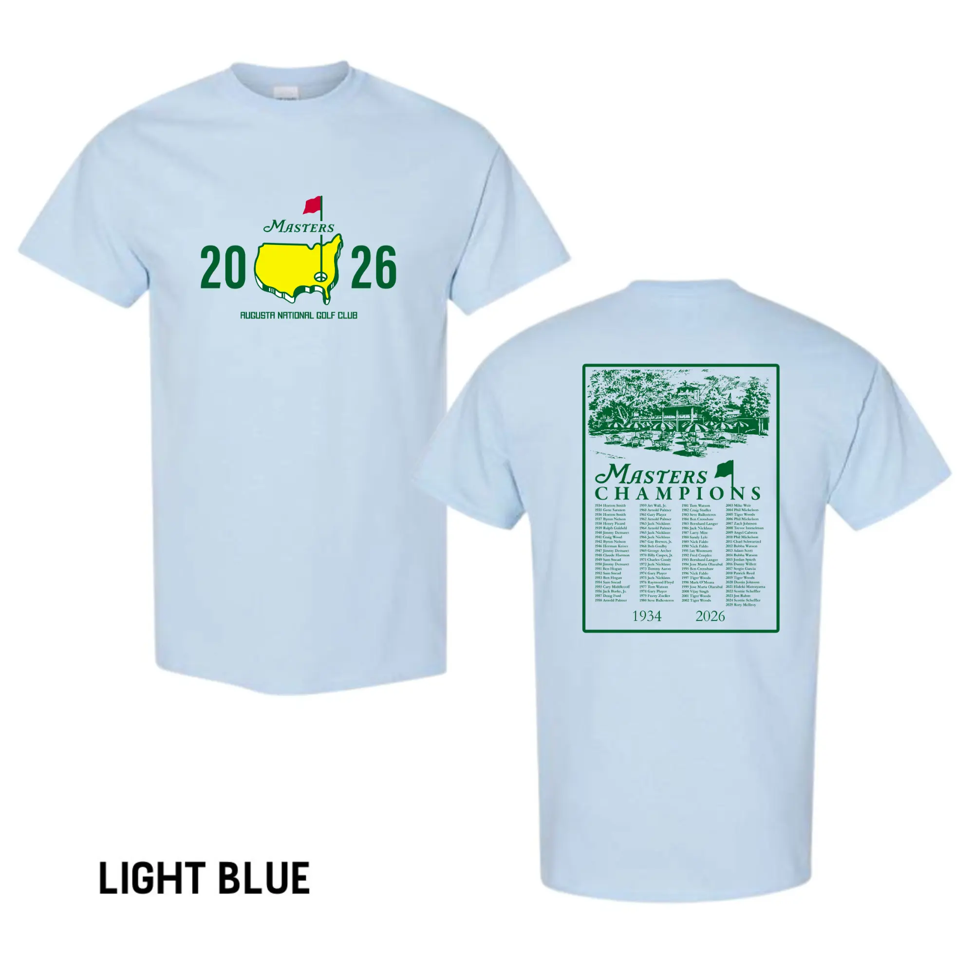 MASTERS 2026 Tシャツ グリーン MD 【公式通販】