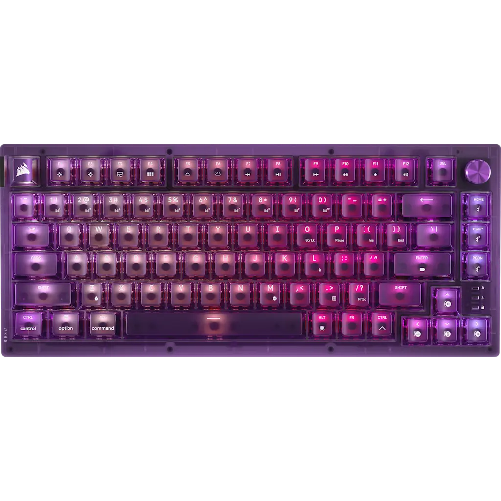 K65 PLUS Wireless Mechanical Gaming Keyboard – Atomic Purple