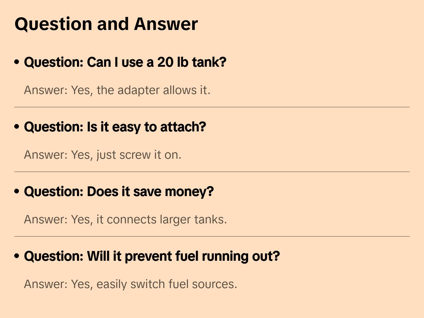 PROPANE ADAPTER 1 LB -20 LB CONVERTER