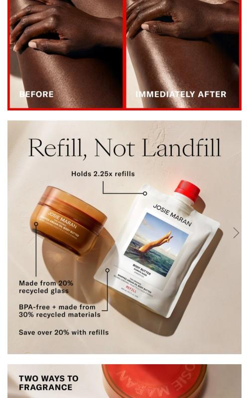 Golden Hour - Mini Whipped Argan Oil Refillable Firming Body Butter Jar Golden Hour - Mini Whipped Argan Oil Refillable Firming Body Butter Jar