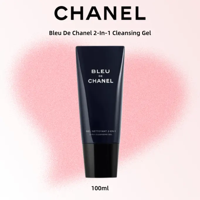 Chanel Bleu De Chanel 2-In-1 Cleansing Gel 100ml - Gentle & Effective Face Cleanser for Daily Use