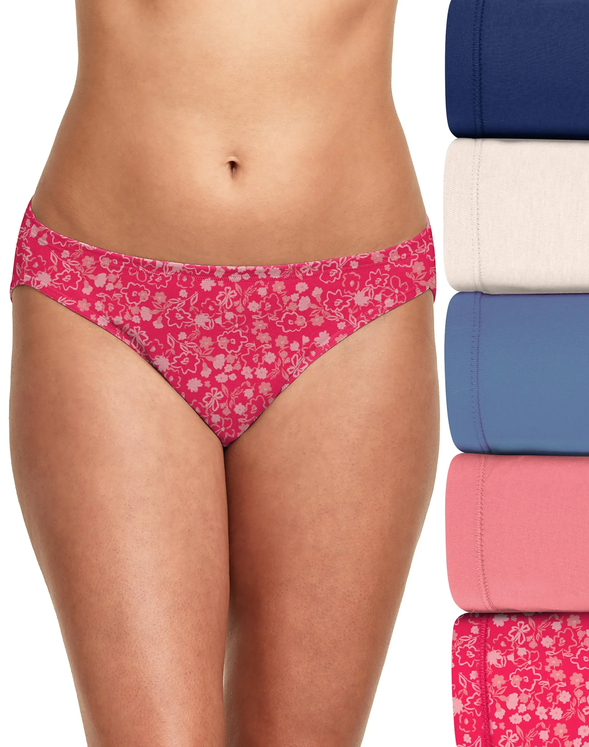 In the Navy/Light Buff/Blue/Pink Begonia/Floral/Re