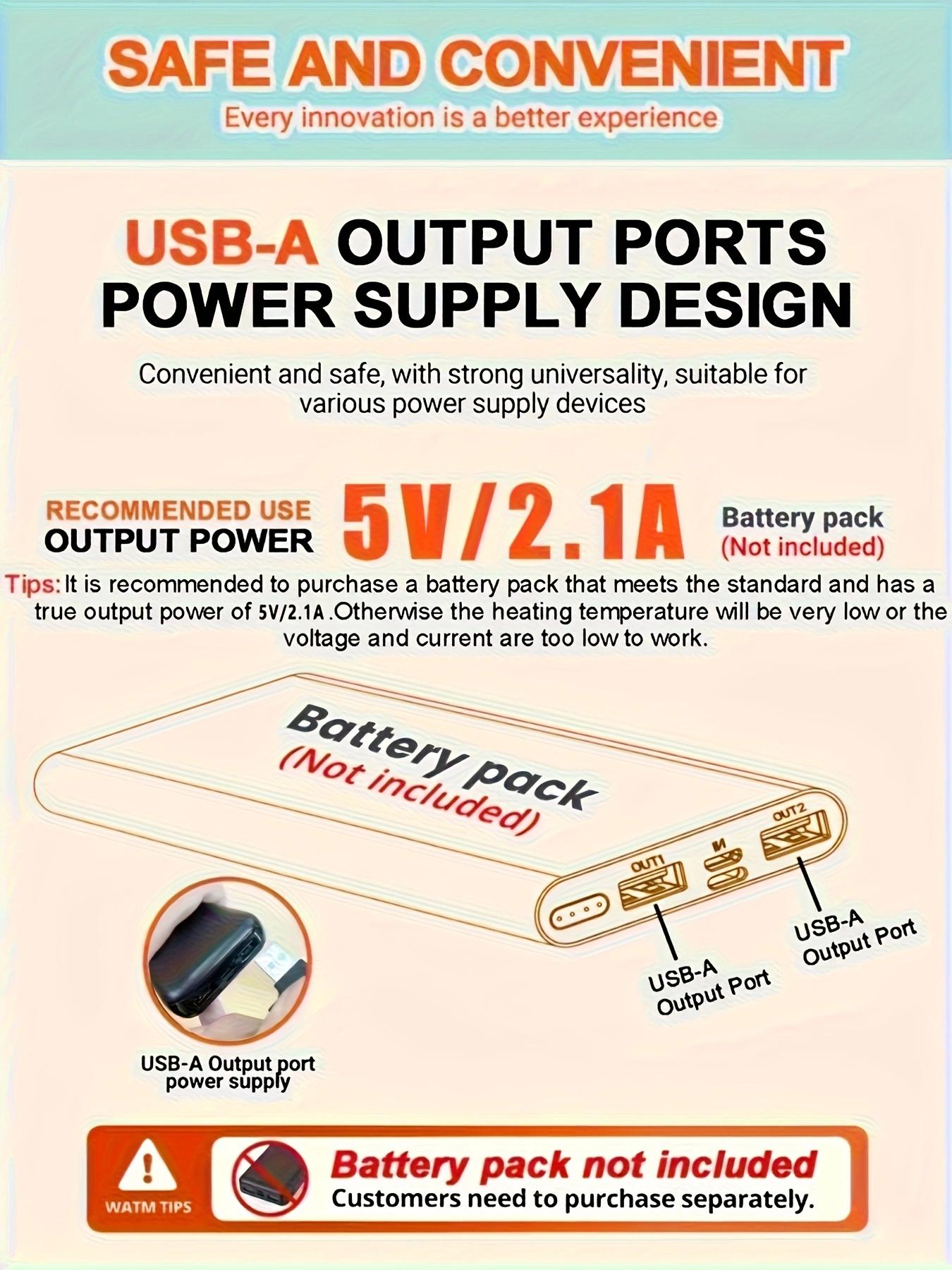 Men's Heated Hoodie - 27 Heating Zones, with Pocket Design, Adjustable Hood Circumference, USB-Powered Warm Sweater, Suitable for Winter Sports and Outdoor Activities 【Power Bank Required】