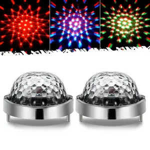 Partsam 2Pcs Low Profile Glass Lens Watermelon Lights Turn Signal Marker Light for Semi-Truck, Trucks, Pickup, Off-Road, Aluminum Alloy Base