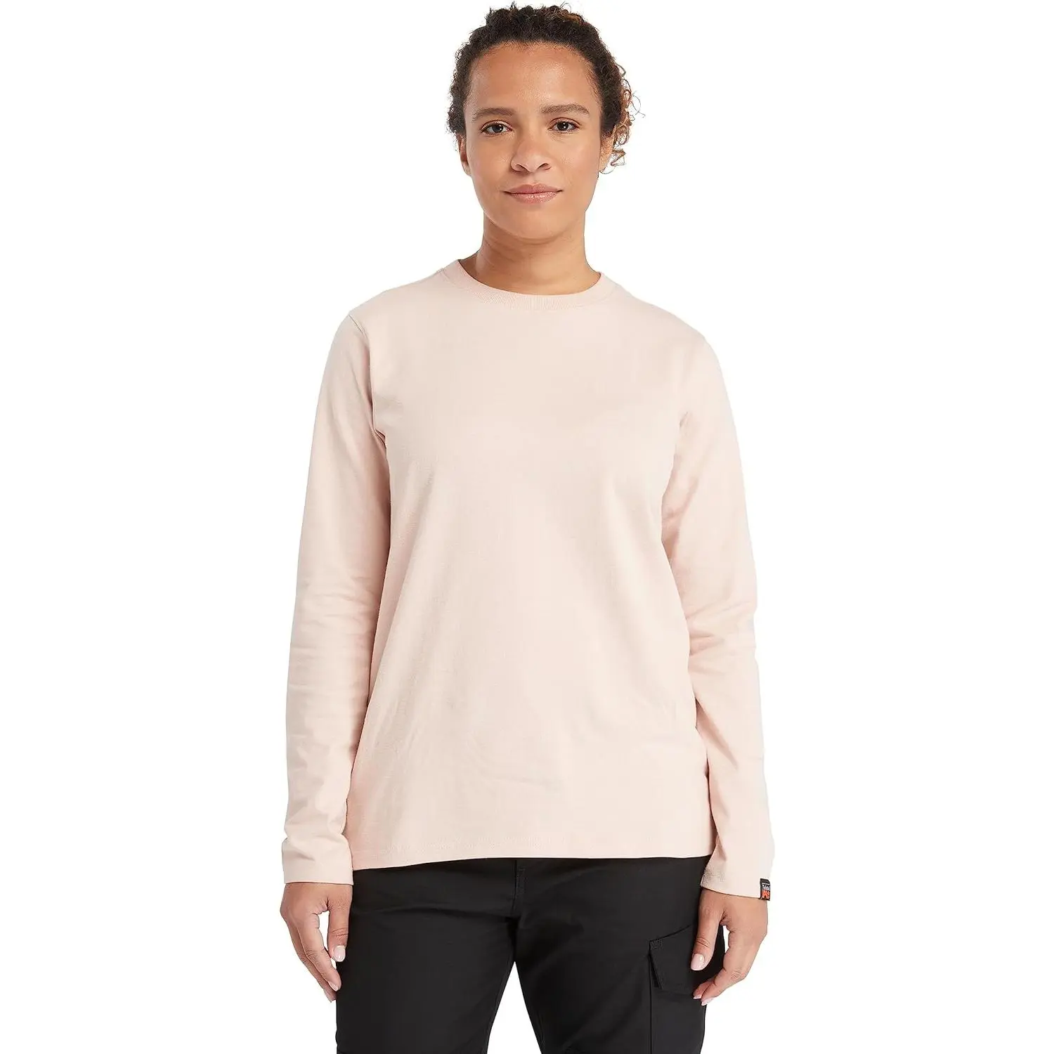 Timberland PRO Women's Core Long Sleeve T-Shirt, Cameo Rose