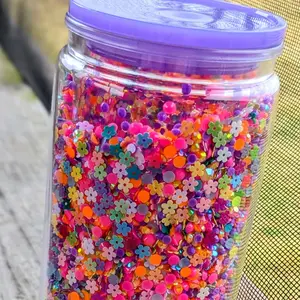 Rhinestone Filled Acrylic Cup