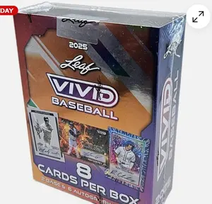 2025 LEAF VIVID BASEBALL HOBBY BOX