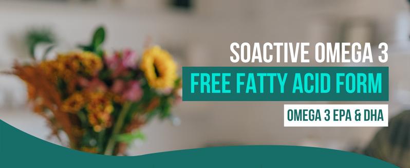 SoActive Omega 3 EPA & DHA (500 MG) - Bloodstream-Ready Healthcare Dietary