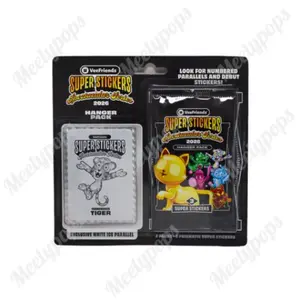 2026 VeeFriends Super Stickers Spectacular Series Hanger Pack (Random Character White Ice Parallel)