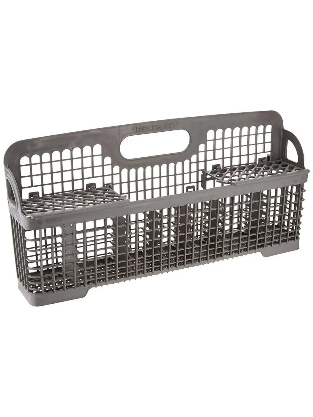 Whirlpool WP8531233 Genuine Part Durable Dishwasher Silverware Basket - No Lid, with Compartments, Dishwashing Silverware Holder, Kitchen Home Organizer