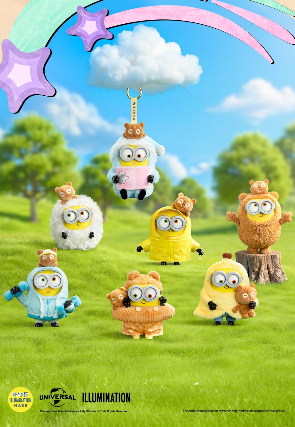 52TOYS Bob & Tim – Best Buddies Forever Series Vinyl Plush Keychain Blind Box Kawaii Creative Gift Room Decor Desktop Decoration Gift for  Birthday Party