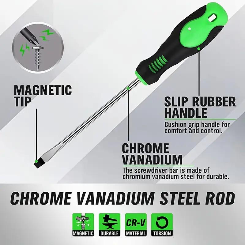 100PCS Magnetic Screwdrivers Set With Plastic Ranking, Hardware Tools For Men (100PCS)，gift，toolset