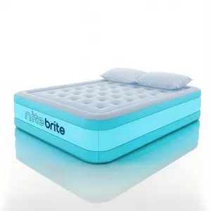 LED Light Up Color Changing Air Mattress Bed Inflatable NiteBrite