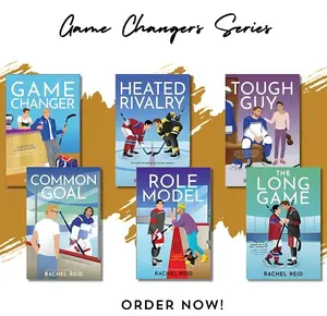 [Full Combo+Gift] Game Changers Series by Rachel Reid Game Changer, Heated Rivalry, Tough Guy, Common Goal, Role Model, The Long Game