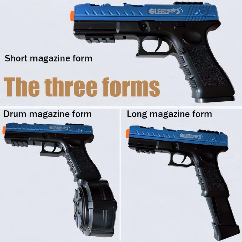 Blaster Gun,Electric Ball Blaster Pistol, High Gun Performance Cool Toy Gun, Rechargeable Splatter Ball Toys for Outdoor Activities Shooting Game Party Favors. Christmas and New Year Gifts