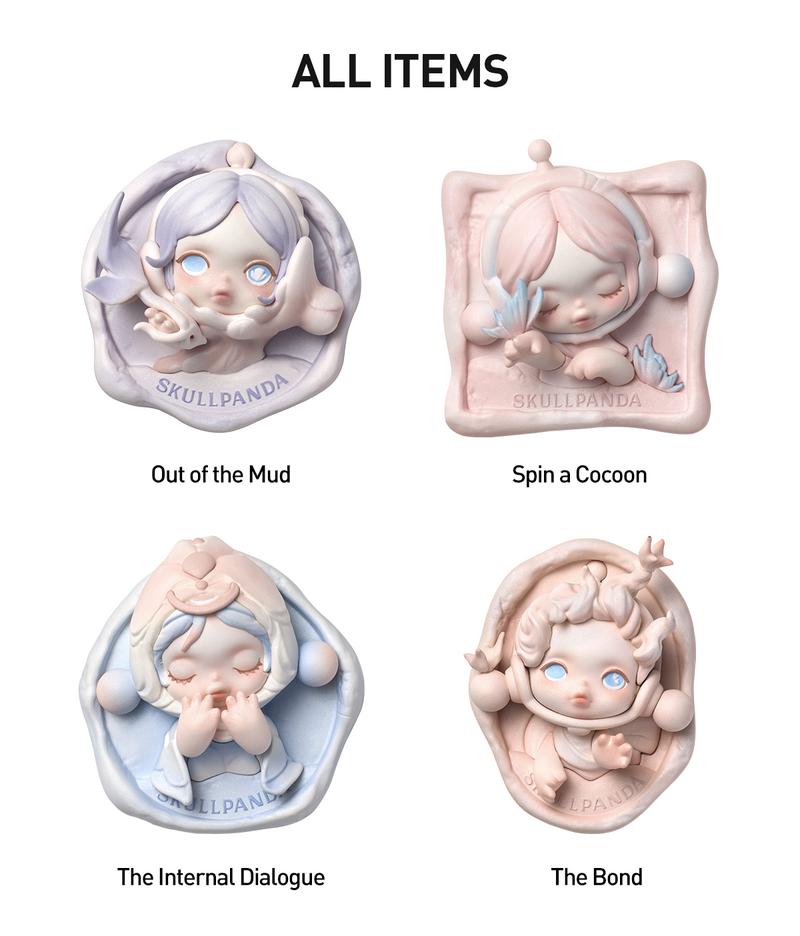 SKULLPANDA The Paradox Series Fridge Magnet