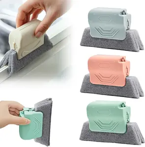 Magic Window Track Cleaner, 2026 New Window Groove Cleaning Brush Tools Set, Hand-held Window Track Cleaner Brushes Tools Set for Window lides Gaps Tile Lines Shutter Car Vents (Mix 3pcs)