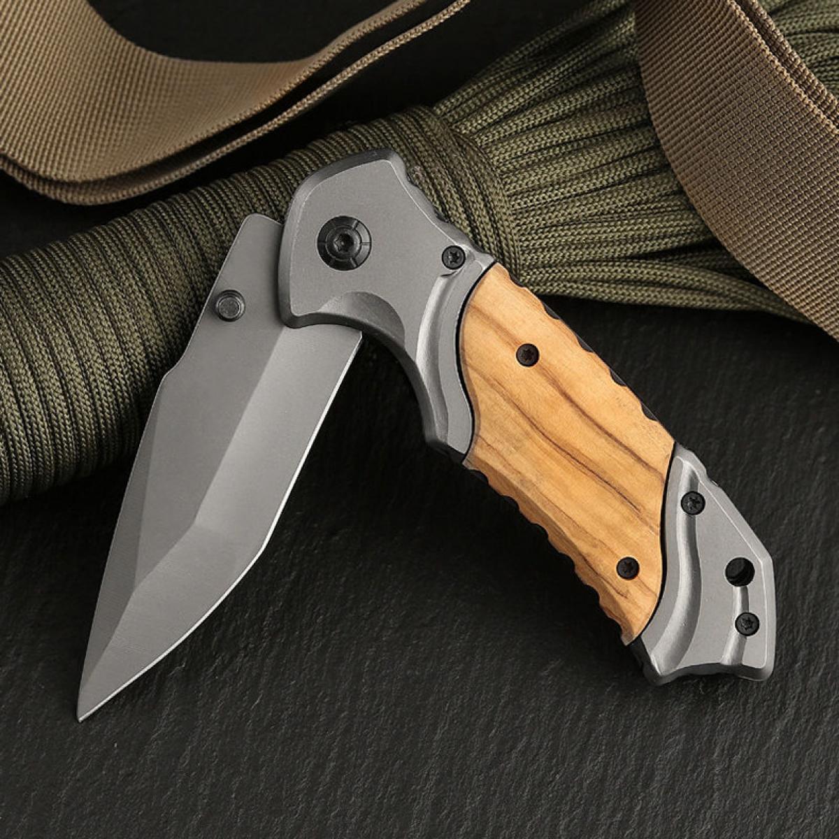 Viral Compact EDC Utility Tool - High-Quality Fast-Open Stainless Steel Gear, Top Rated Camping Survival Companion, Ideal for Outdoor Preppers & Adventure Seekers