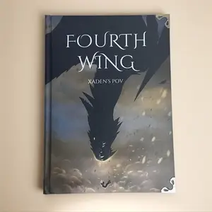 Fourth Wing - Xaden’s POV Special Edition Hardcover, Dragon Rider Fantasy Romance Novel, Collector Gift for Fantasy Book Enthusiasts