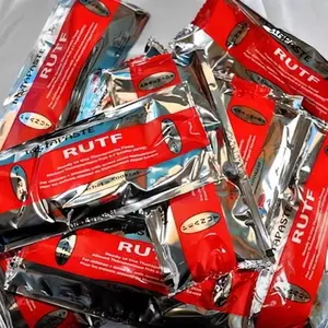 3 pcs Plumpy'Nut Peanut-Based Paste for Severe Acute Malnutrition - Nutritious Treatment Solution in Plastic Wrapper, Made by Nutriset